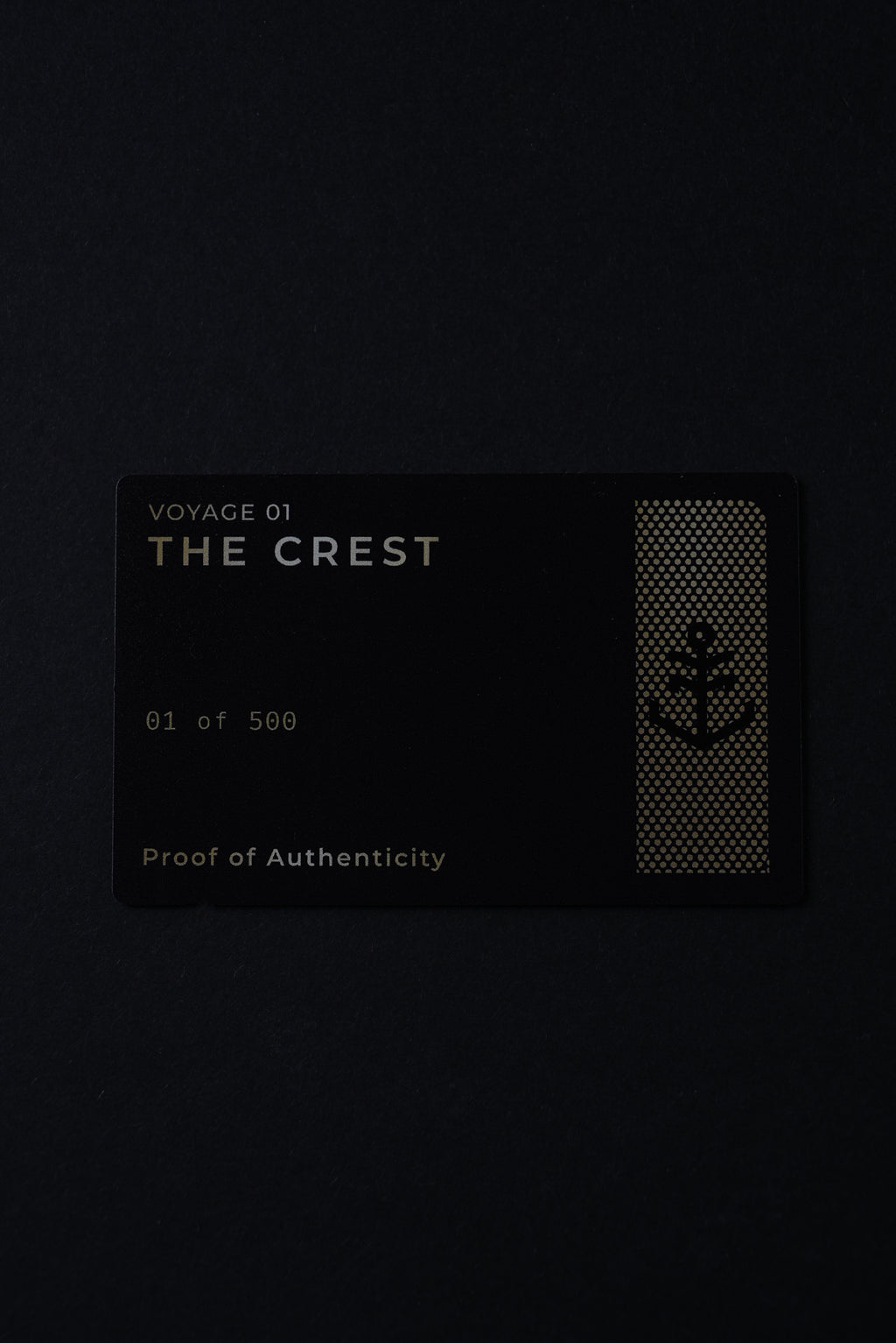 The Crest Cap - 500pcs - No Restocks - Your Name in the Manifest