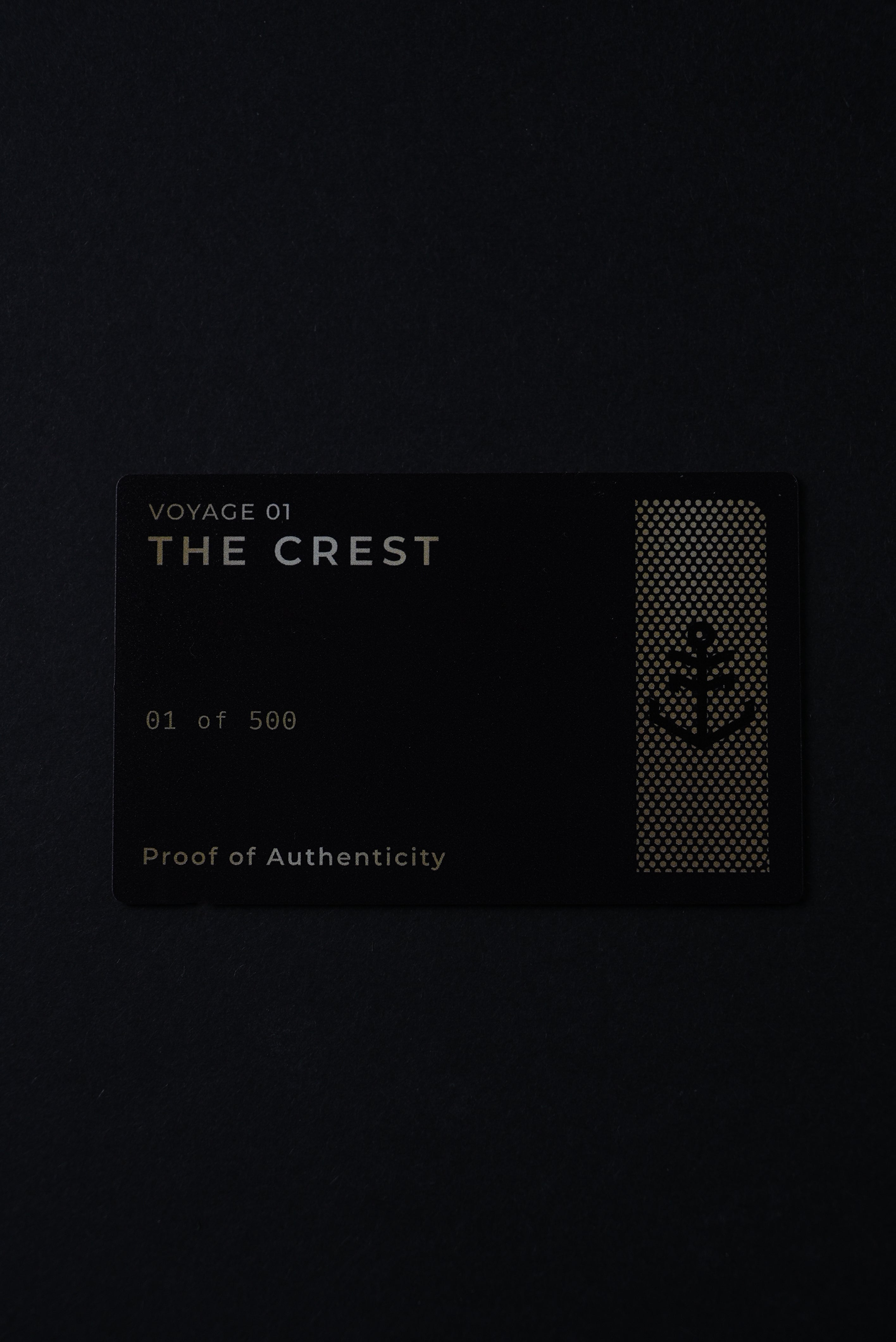 The Crest Cap - 500pcs - No Restocks - Your Name in the Manifest