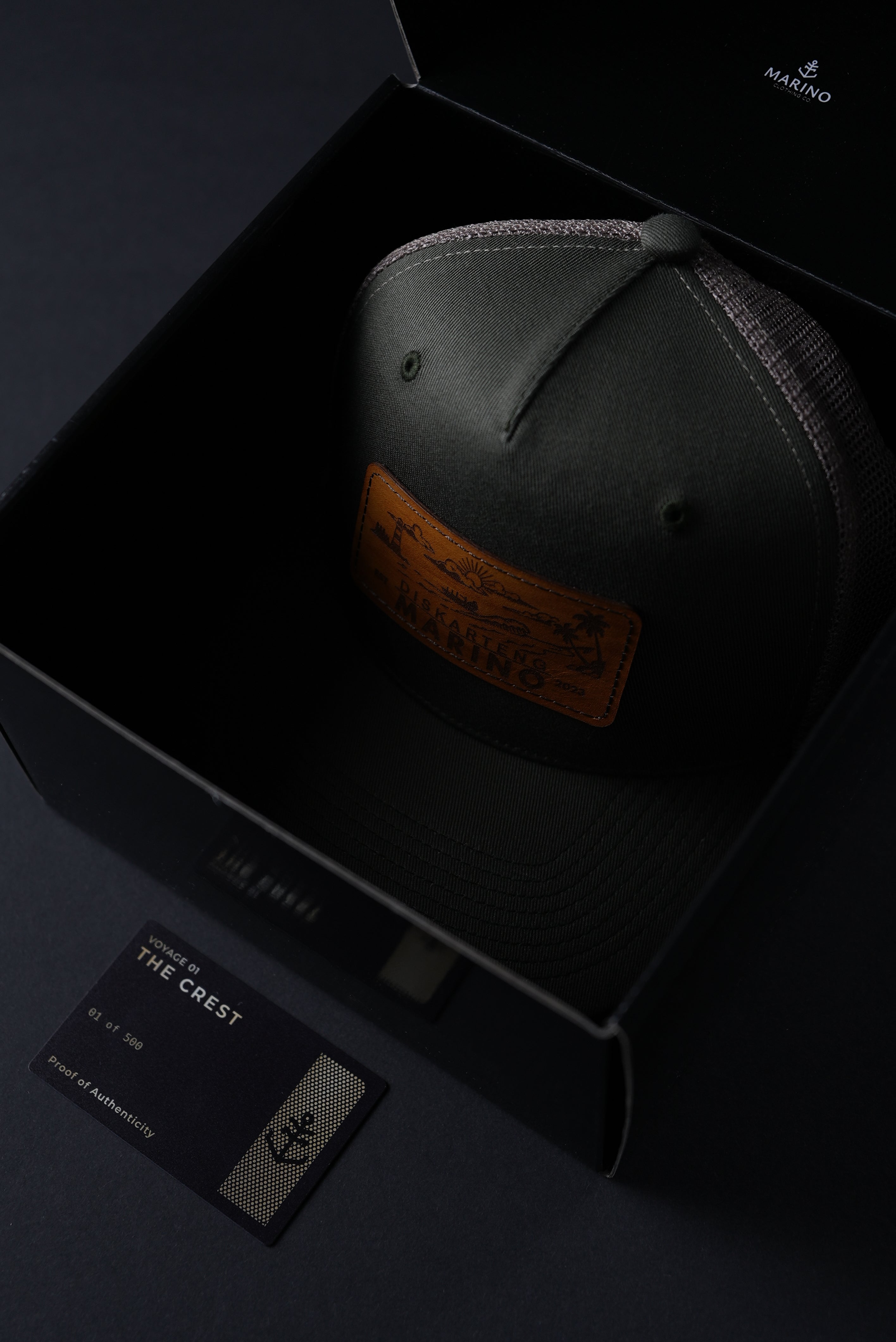 The Crest Cap - 500pcs - No Restocks - Your Name in the Manifest